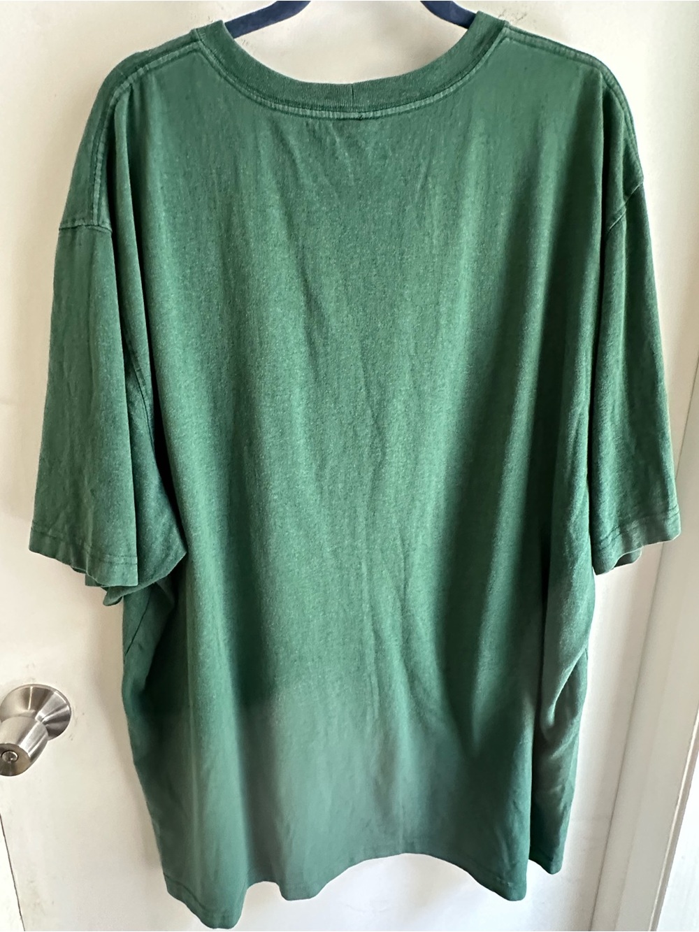 Carhartt Loose Fit 2XL Green Pocket T-Shirt Short Sleeve Workwear Logo Tee - Picture 4 of 6